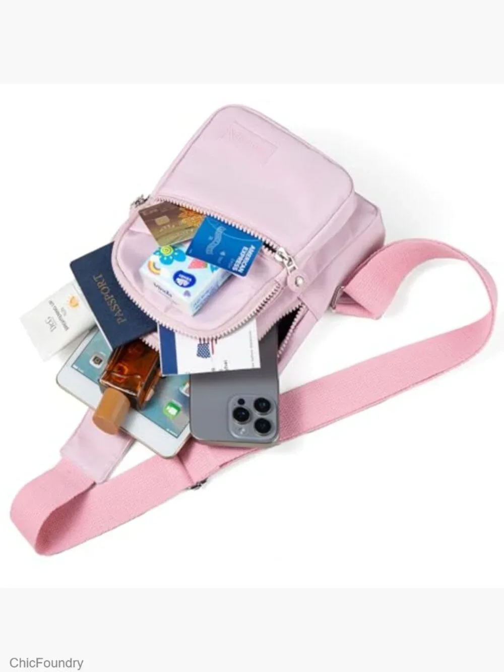 Small Sling Backpack Crossbody Bag for Women Adjustable Strap Travel